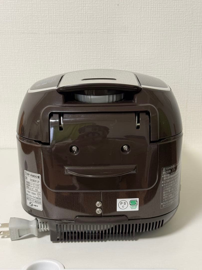 象印 圧力IH炊飯ジャー NP-RM05 0.54L 3合 23年製