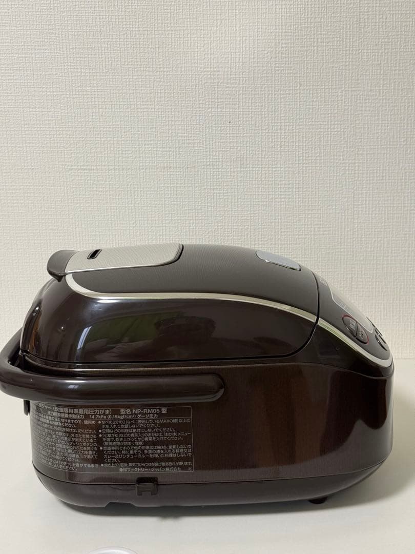 象印 圧力IH炊飯ジャー NP-RM05 0.54L 3合 23年製