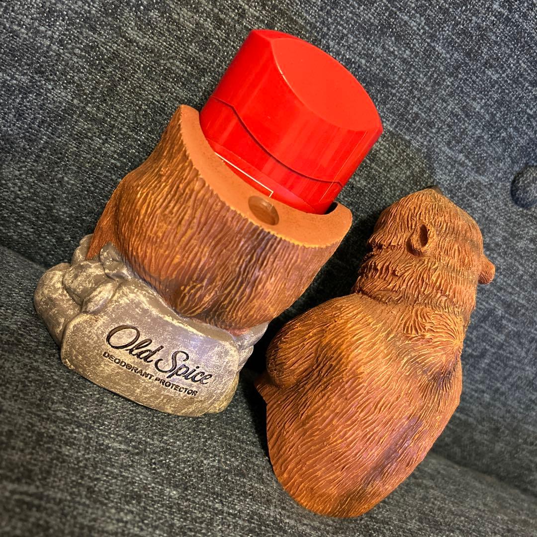 oldspice bearglobe オールドスパイス　ベアグローブ　フィギュア