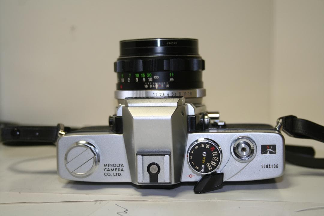 【動作確認済】ミノルタＳＲTスーパー+MCロッコールPF55㎜f1.7（M16）