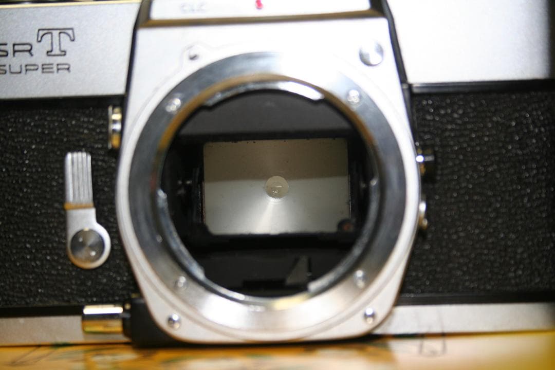 【動作確認済】ミノルタＳＲTスーパー+MCロッコールPF55㎜f1.7（M16）