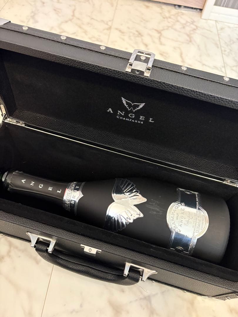 エンジェルシャンパン 空き瓶 空箱 4本セットまとめ売り