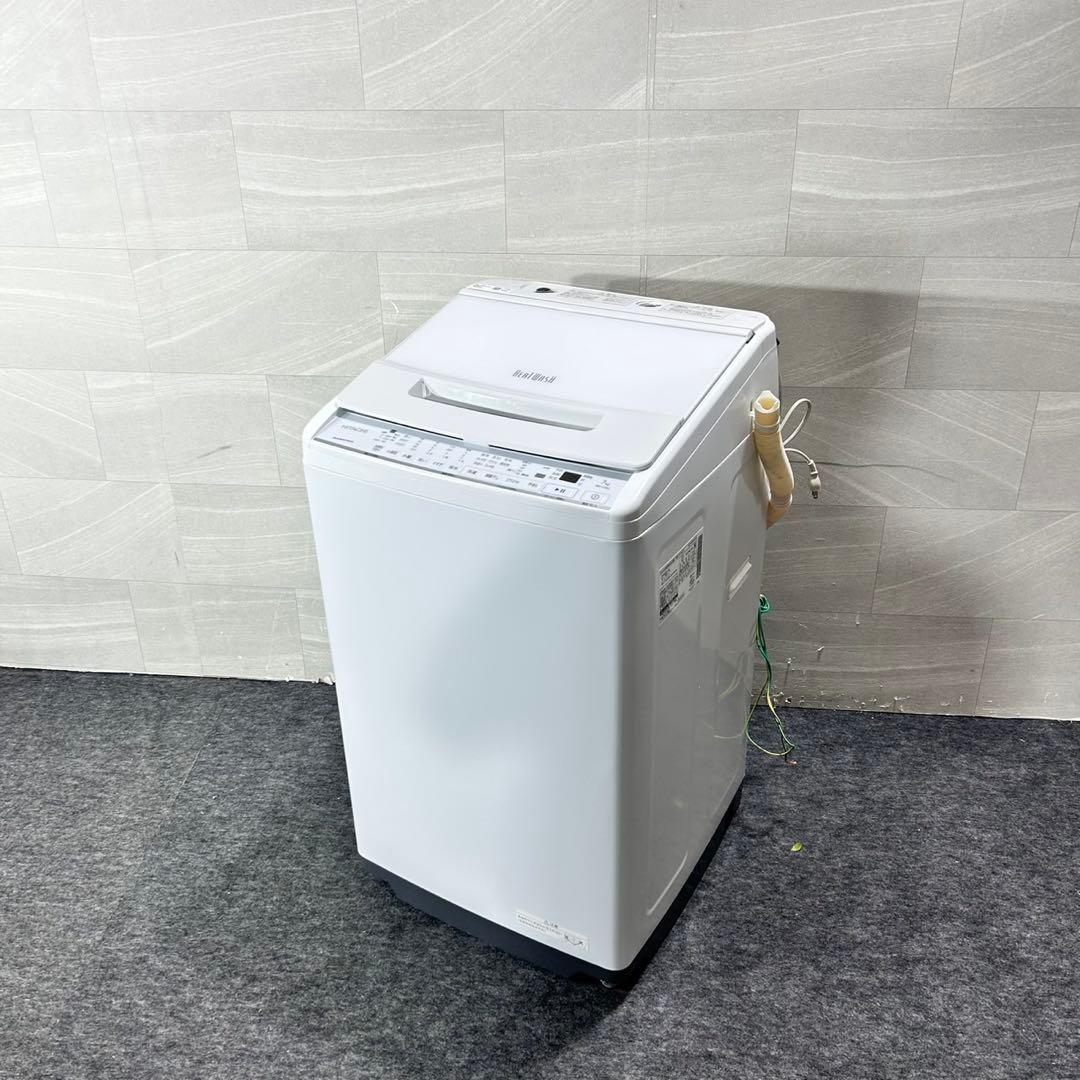 HITACHI 洗濯機 7kg ビートウォッシュ 2022年製 d5706