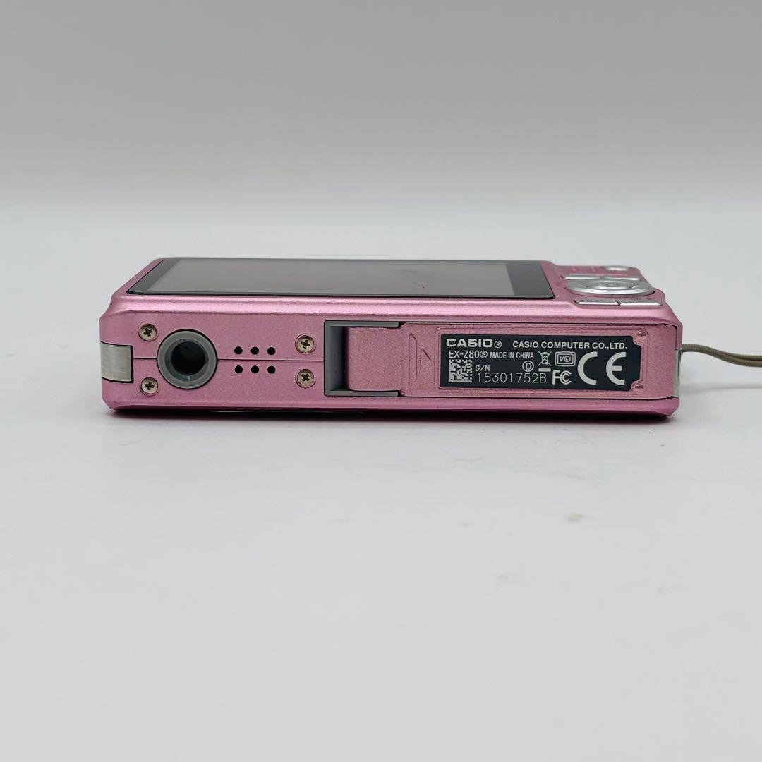 CASIO カシオ エクシリム EXILIM EX-Z80 コンデジ ピンク