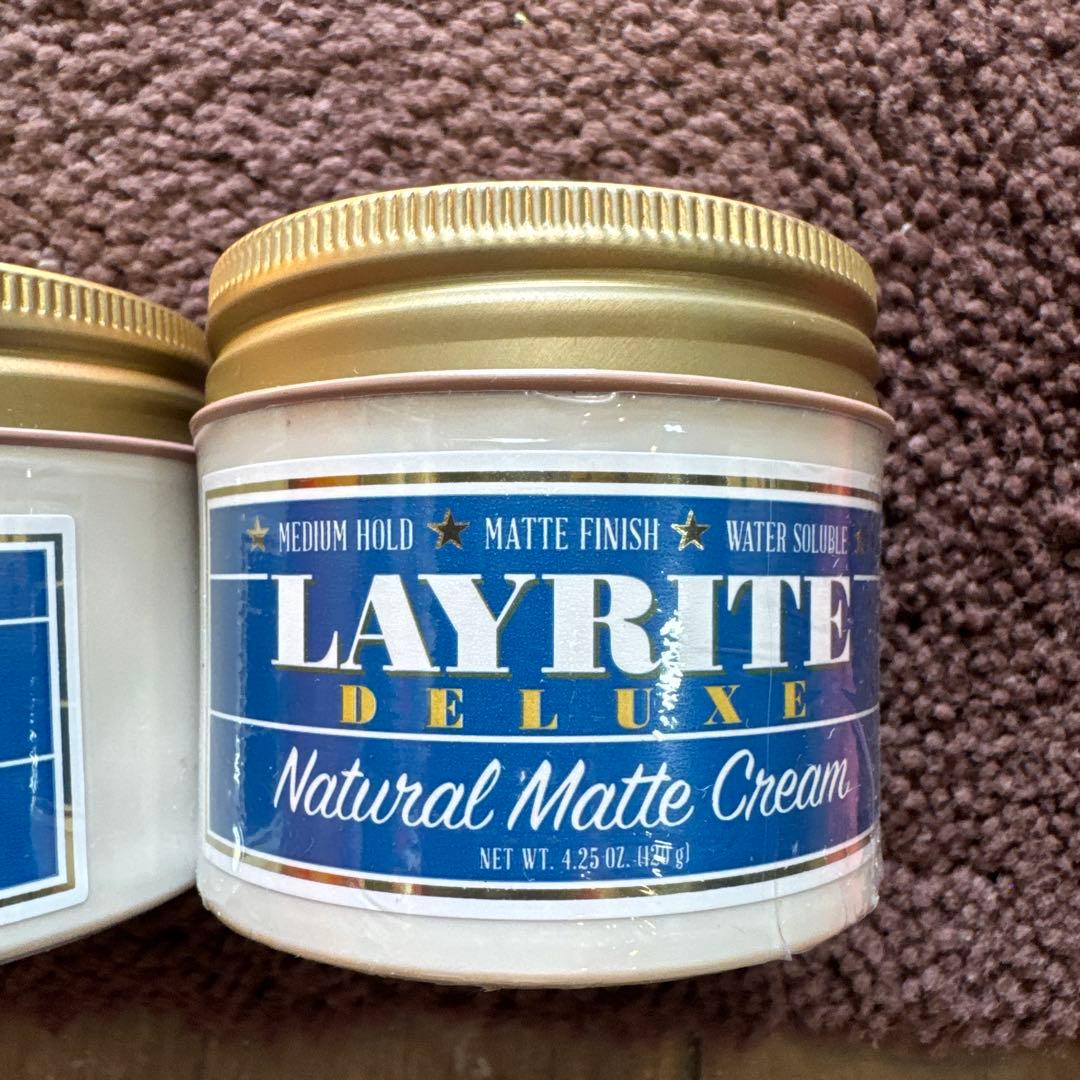 LAYRITE Natural Matte Cream 4.25oz 2個セット