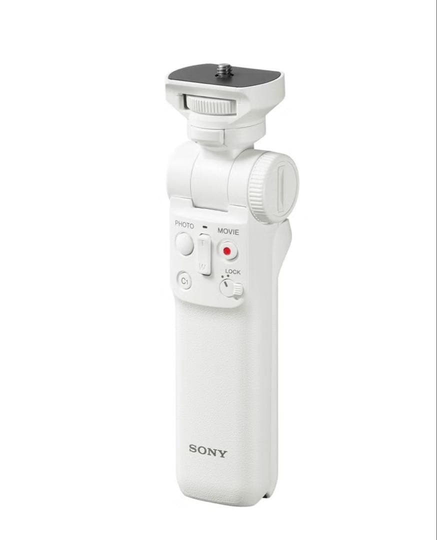 【Sony】ZV-1M2 デジタルカメラ　グリップ付　白