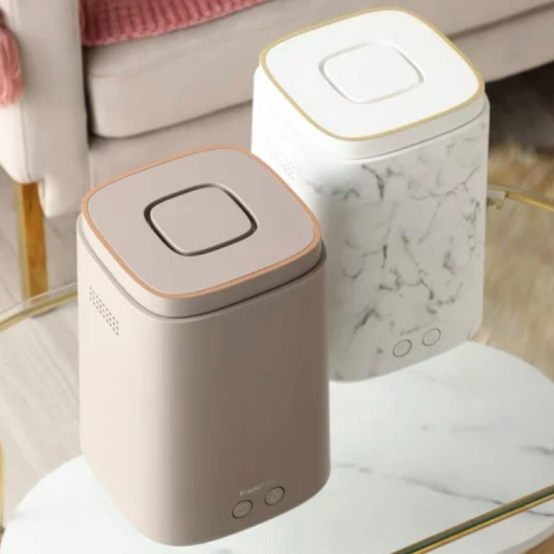 Francfranc クラルテ 上部給水スチーム式加湿器 2.4L　ベージュ