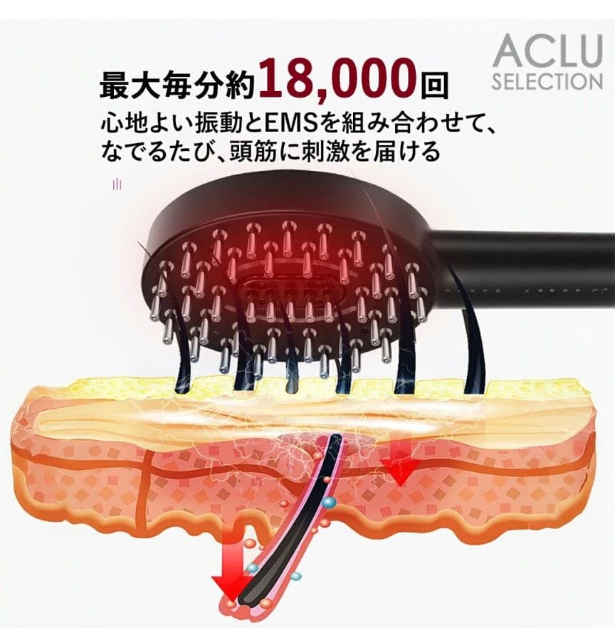 KSKIN 電気ブラシ ブラック