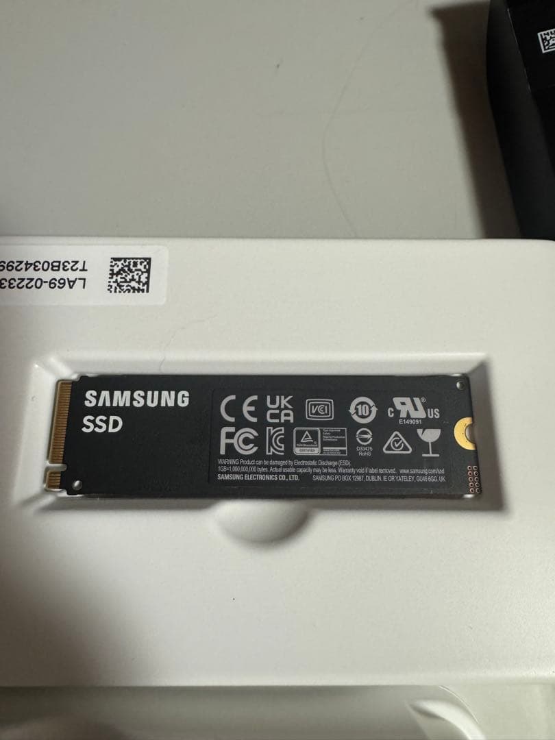 内蔵型SSD Samsung 990 PRO 4TB PCIe Gen4 x4 NVMeSSD