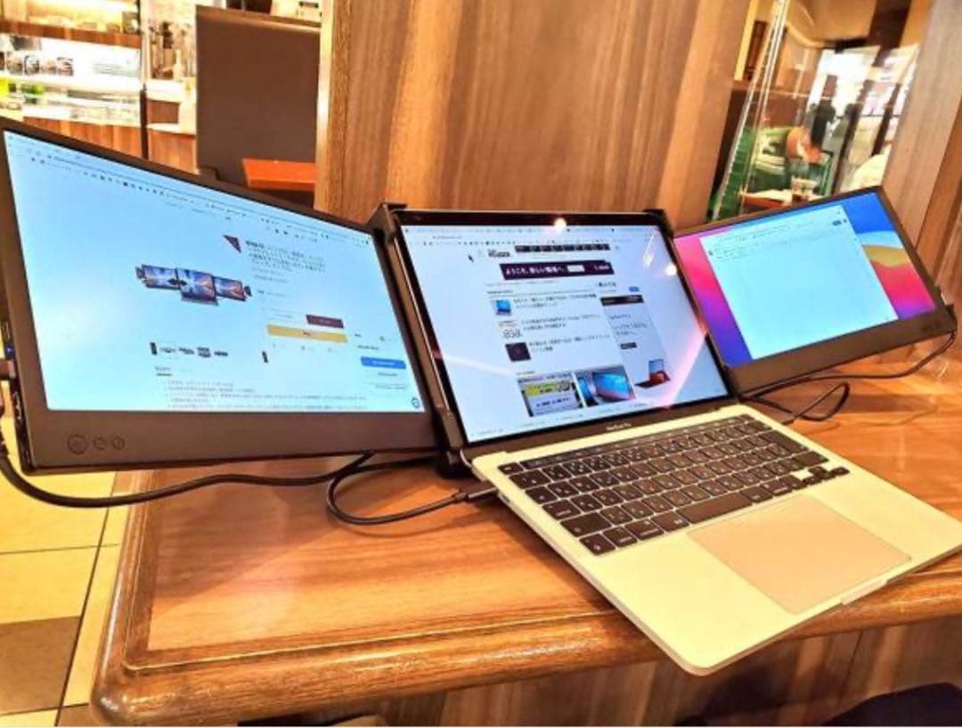 OFIYAA ポータブルモニター ディスプレイ モニター スクリーン 送料無料
