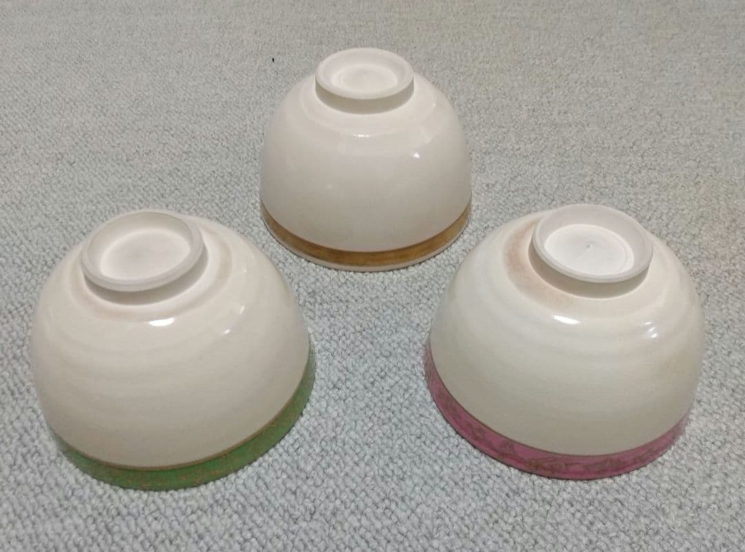茶道具セット 茶碗3個 茶入れ