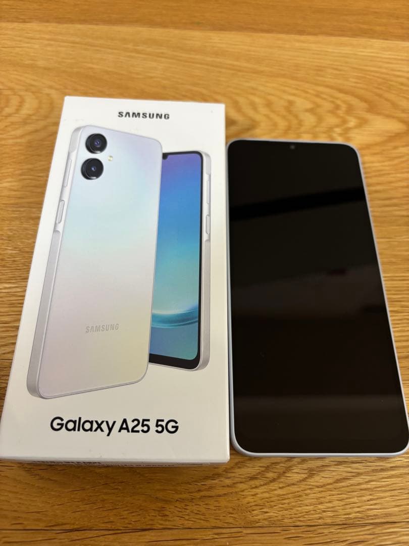 新品未使用 Samsung Galaxy A25 5G 本体2台　ライトブルー