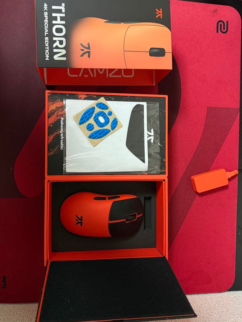 FNATIC THORN 4K ワイヤレスマウス 軽量 美品