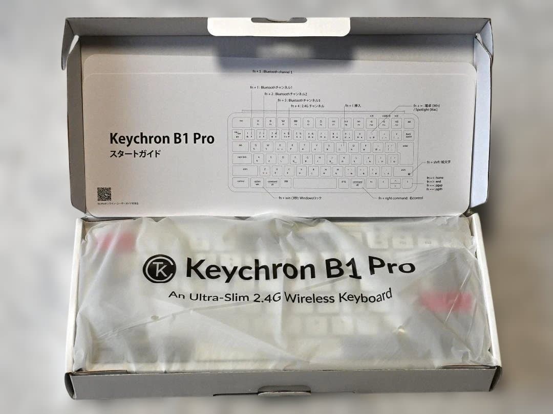 【美品】Keychron B1 Pro 英語配列 レトロレッド