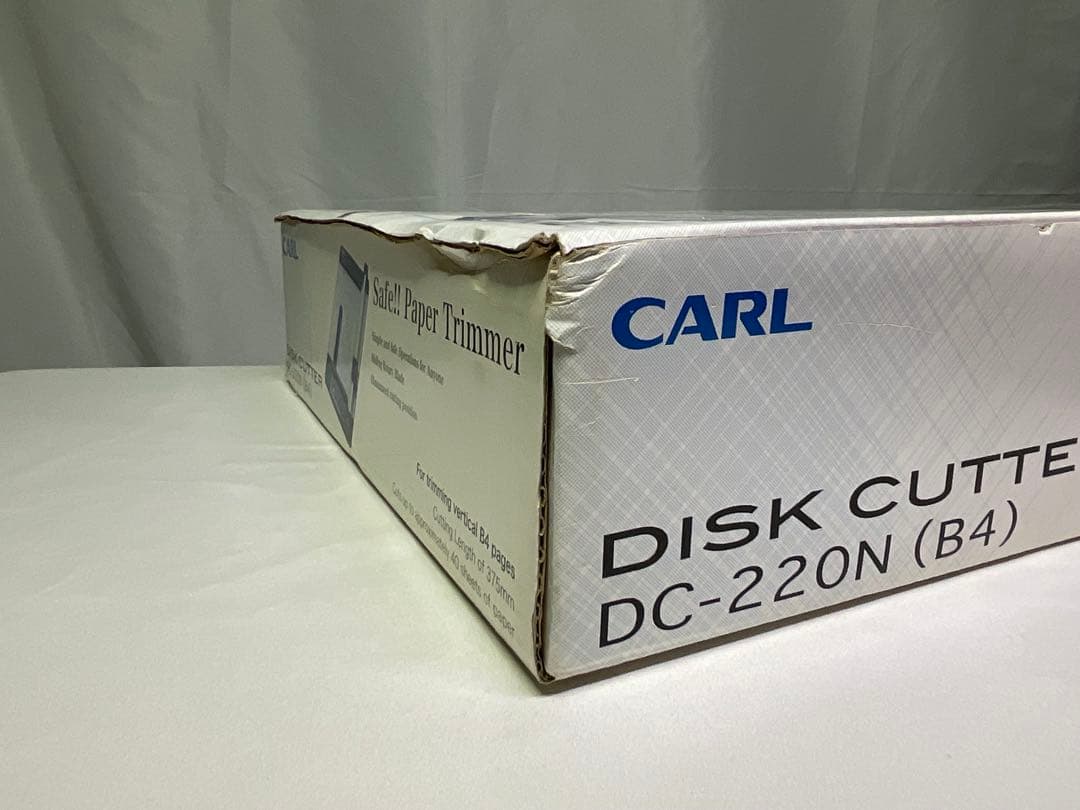 【新品※外箱ワケ有り】カール事務器 裁断機 DC-220N｜B4対応 40枚裁断