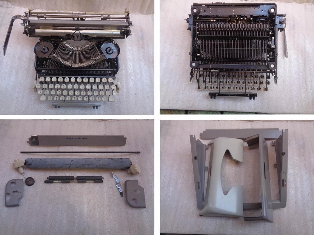 完動品　 UXE 450 ロイヤルタイプライター　カナ文字