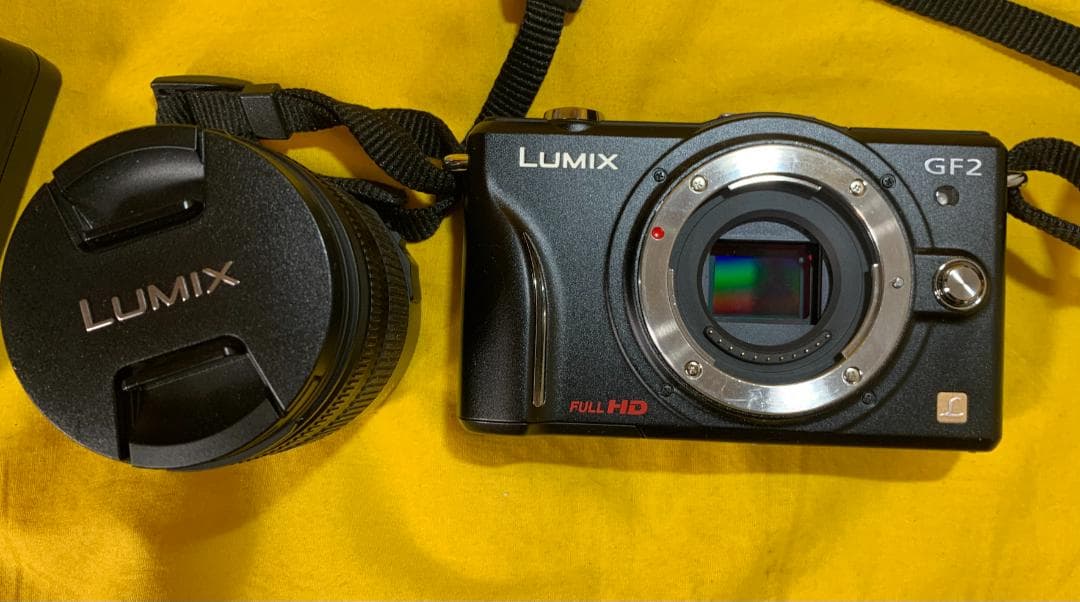 Panasonic LUMIX DMC-GF2 ミラーレス一眼カメラ レンズ2点