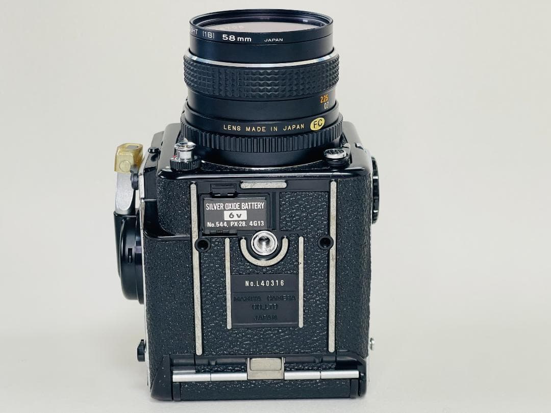 Mamiya M645 1000S AEプリズム 80mm F2.8 グリップ付