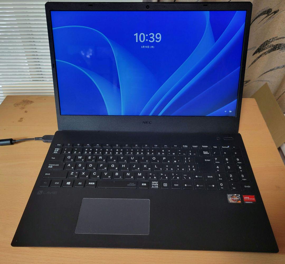 NECノートパソコン15.6型 N1565AKB