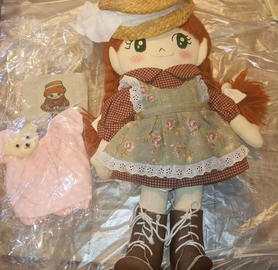 ★アンティーク☆カントリー★ハンドメイド☆ブランド☆ネロリエレミ♪抱き人形
