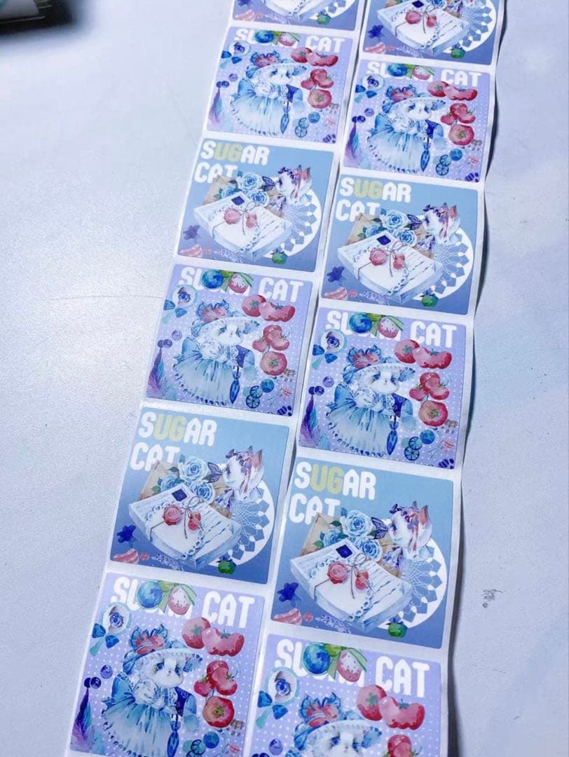約200枚 封口シール 果味喵