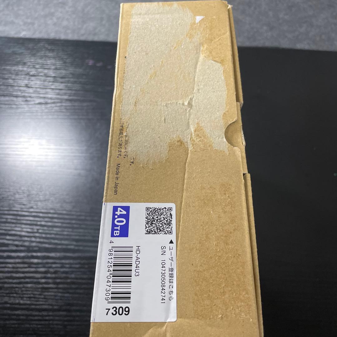 BUFFALO DriveStation 4TB 外付けハードディスク