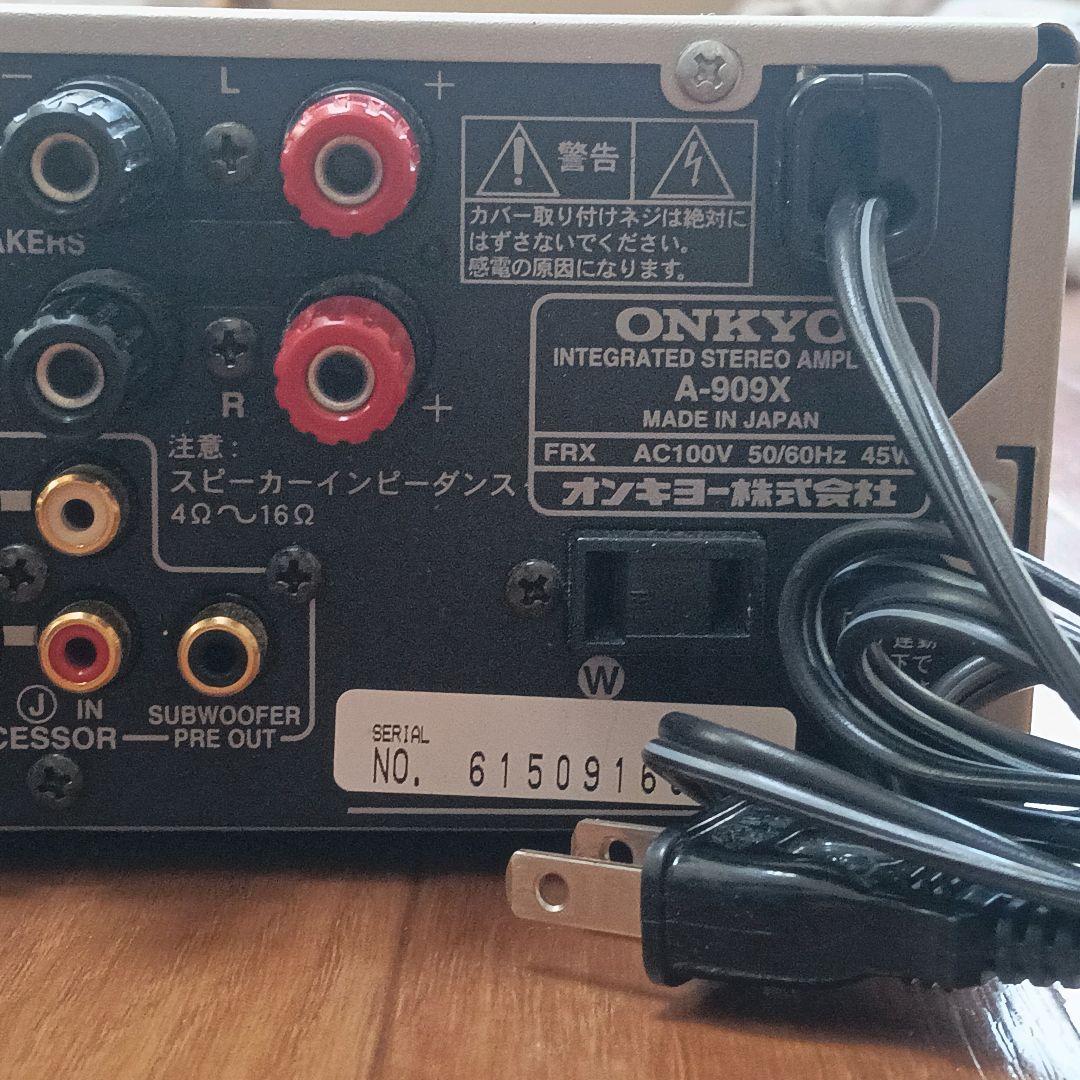 オンキョー ONKYO プリメインアンプ A-909X️♡O90