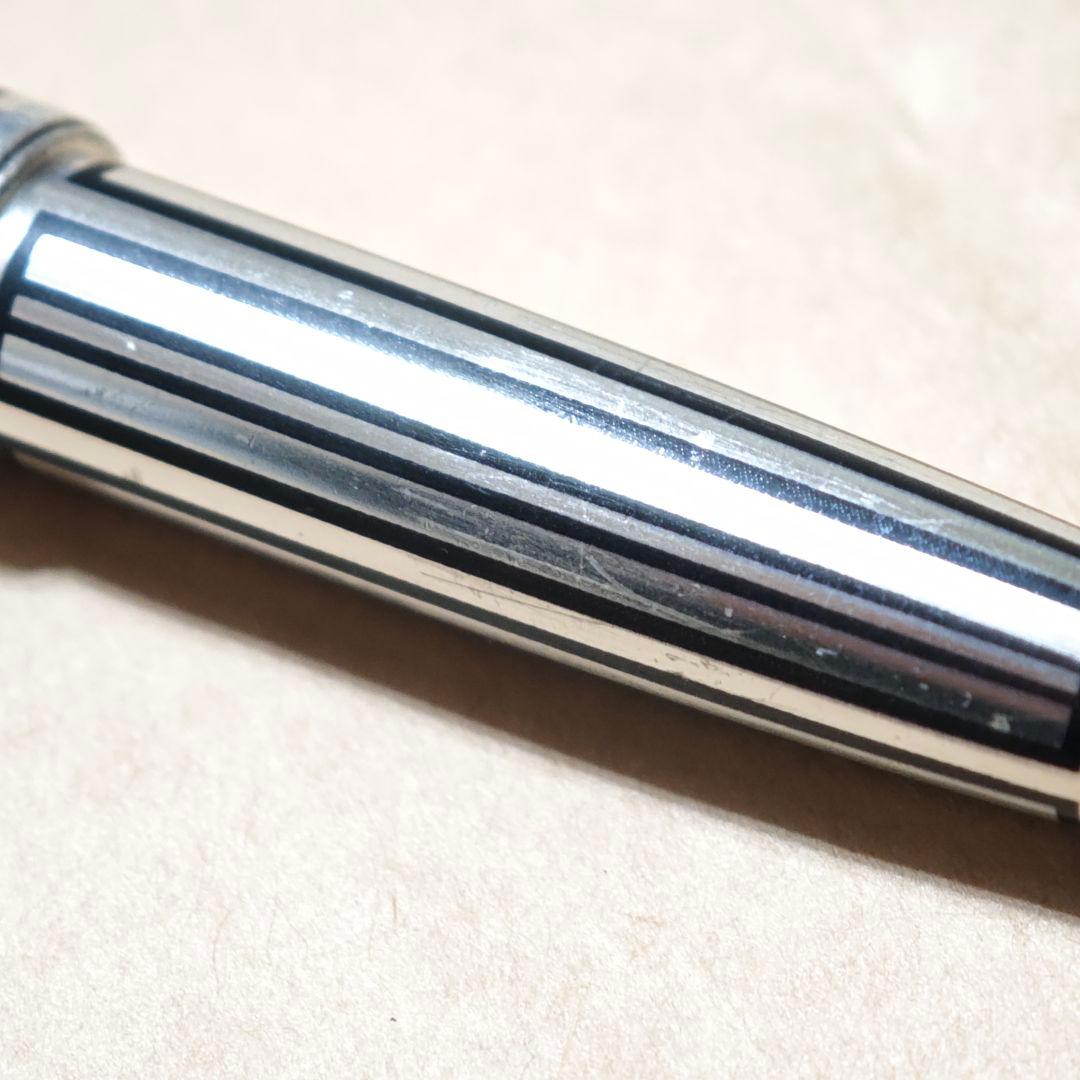 Platinum プラチナ 万年筆 18kWG ストライプ 廃盤