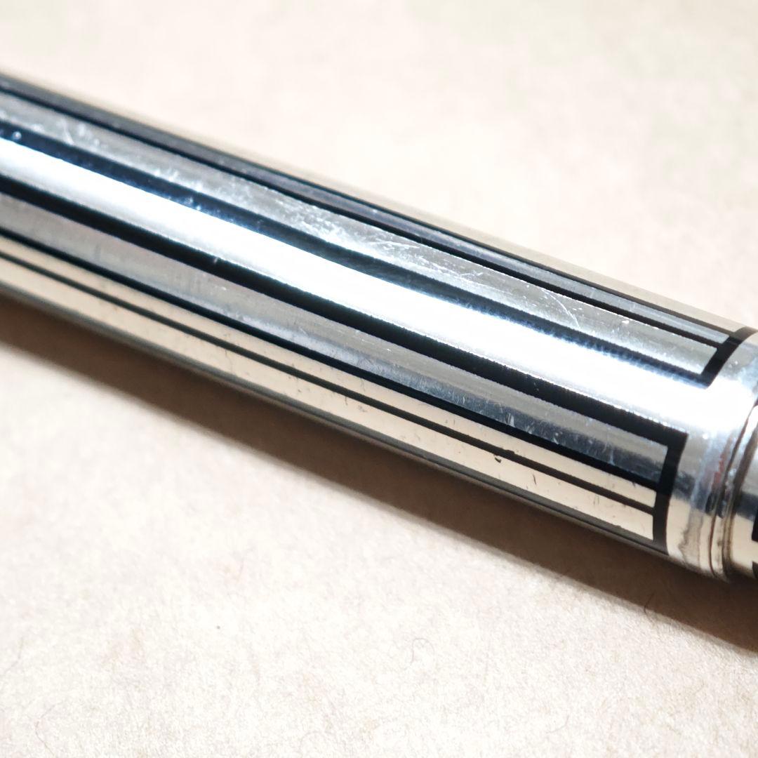 Platinum プラチナ 万年筆 18kWG ストライプ 廃盤