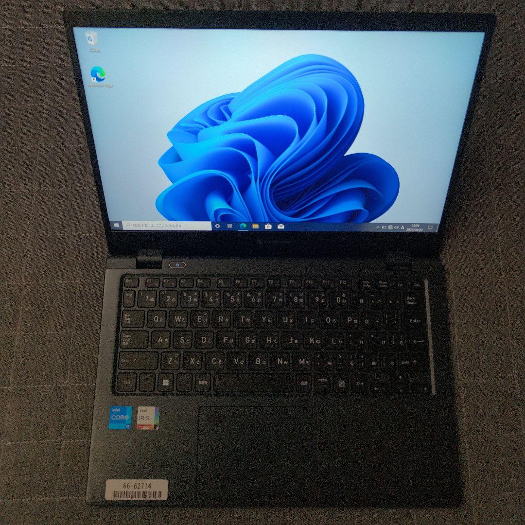 美品 爆速 Dynabook 超軽量 11世代i5 24GB 新品512GB 1