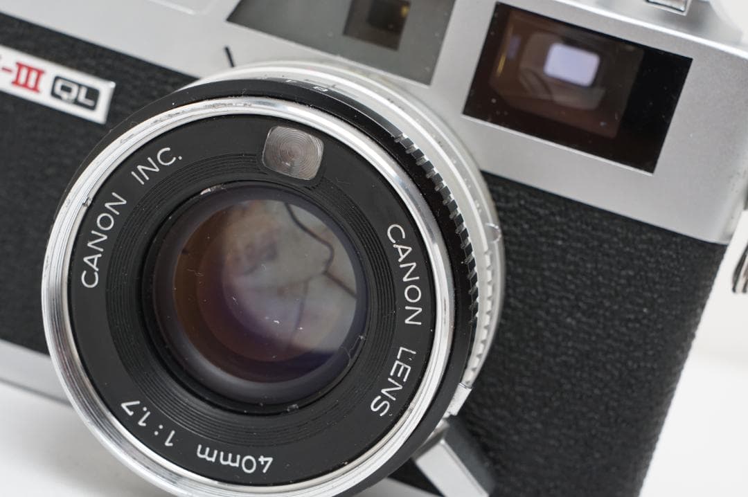 ＜作例あり＞CANON Canonet GIII G3 QL17 試写済み