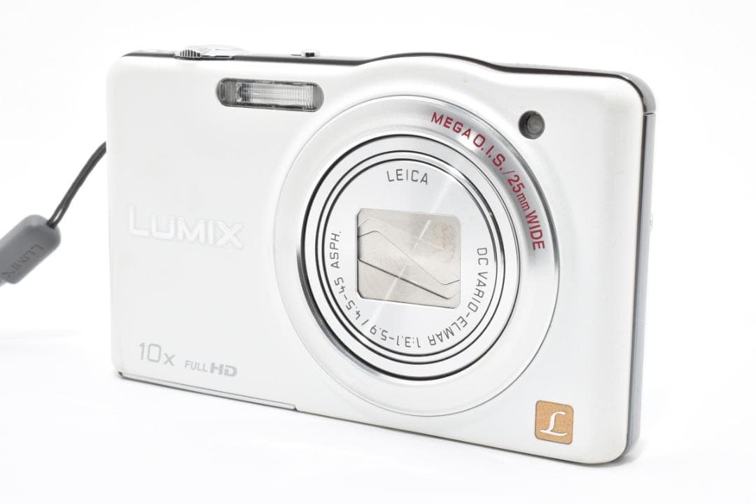 ＜1119＞パナソニックLUMIX SZ7 ホワイト光学10倍 動作確認済 良品