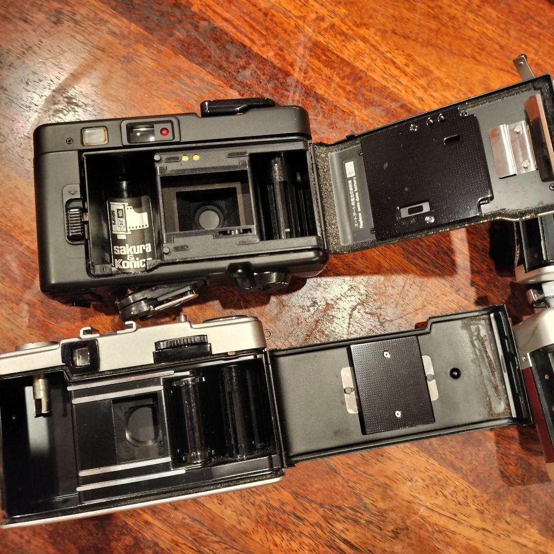 フィルムカメラ 4点 まとめ売り EE3 ハイマチックF デミEE28 コニカ