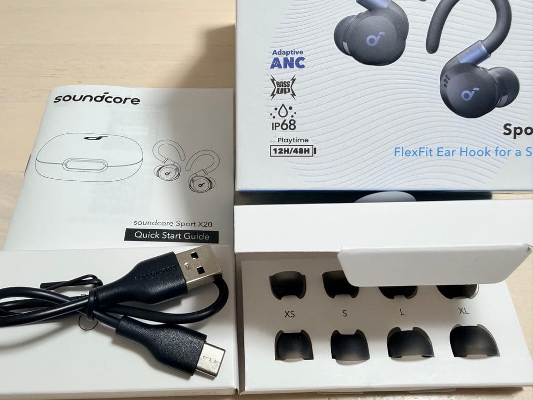 【美品・付属品完備】Soundcore Sport X20 / 防水