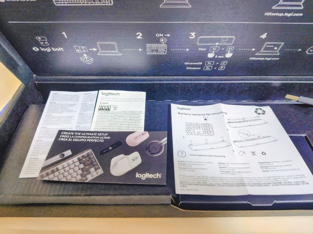 Logitech MX KEYS S /US配列/英語配列/ワイヤレスキーボード