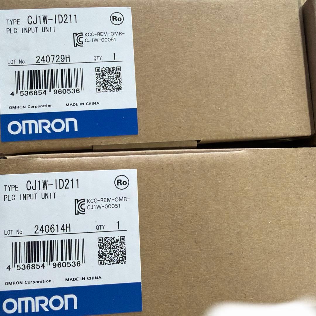 OMRON CJ1W-OD211 、ID211 4個セット