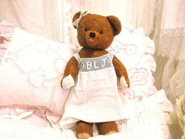 【 SALE 】アンティークベア　ジャーマン　テディベア ☆鳴きます♪♪