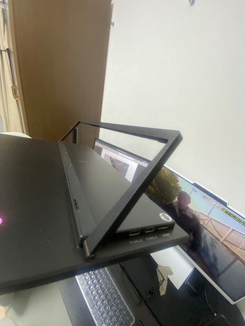 【UPPERFECT】モバイルモニター 15.6タッチ付 FHDIPS 60Hz