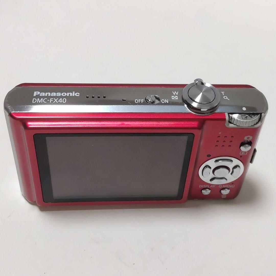 動作確認済み パナソニック LUMIX DMC-FX40 オールドコンデジ
