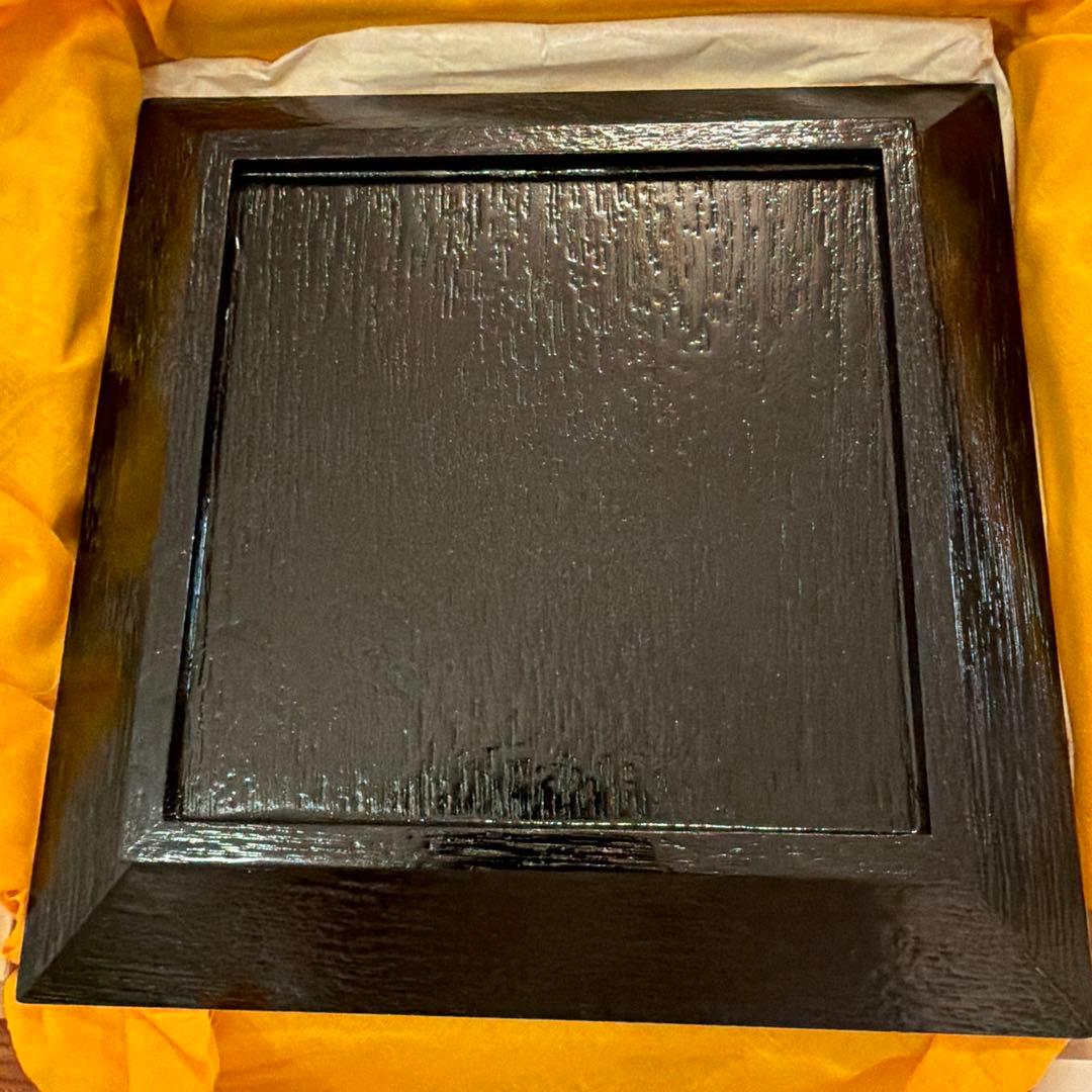 本金　与宝盆　金箔　お茶会　干菓子盆　林漆漆器