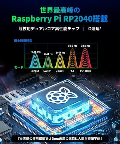 アケコン レバーレス コントローラー 16ボタン 格闘 キーボード ゲーム