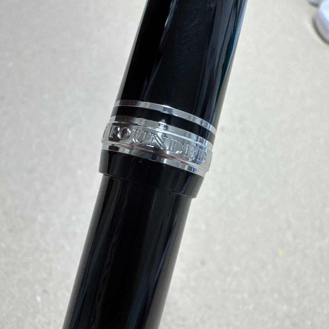 新品 廃盤 SAILOR セーラー 万年筆 プロフィット スタンダード B 銀