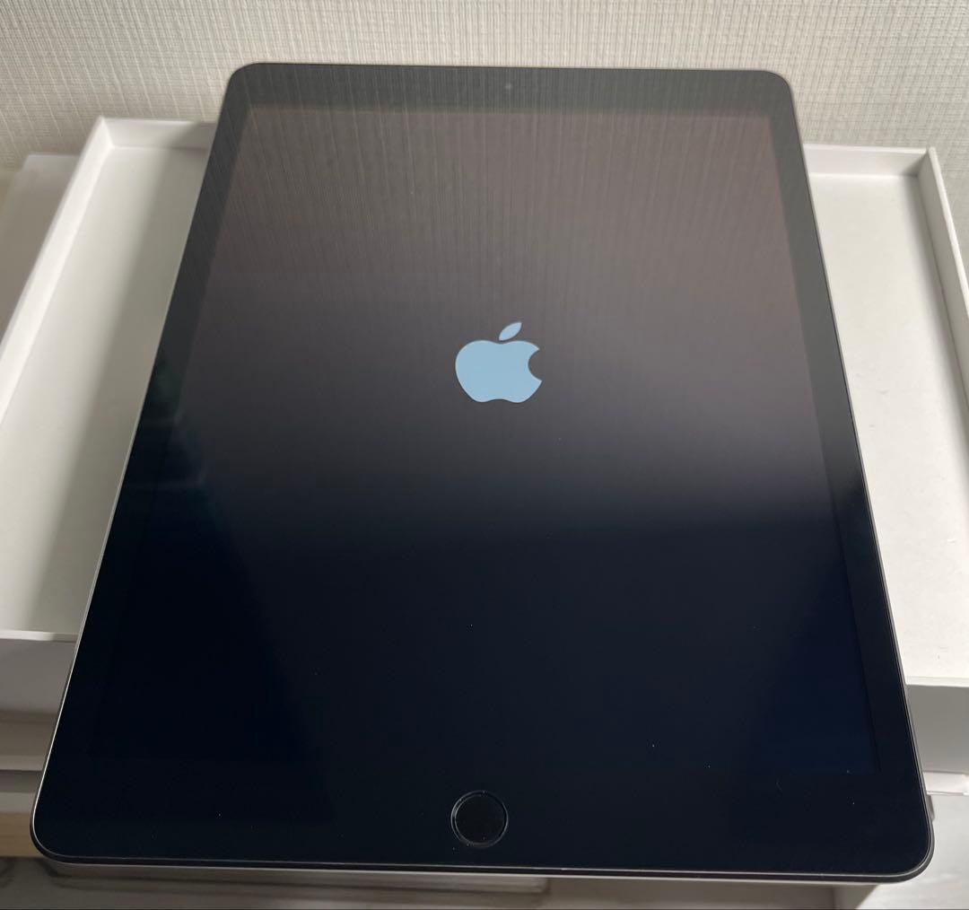 iPad8 128GB wifi セルラー スペースグレー 充電器&ケーブル&箱