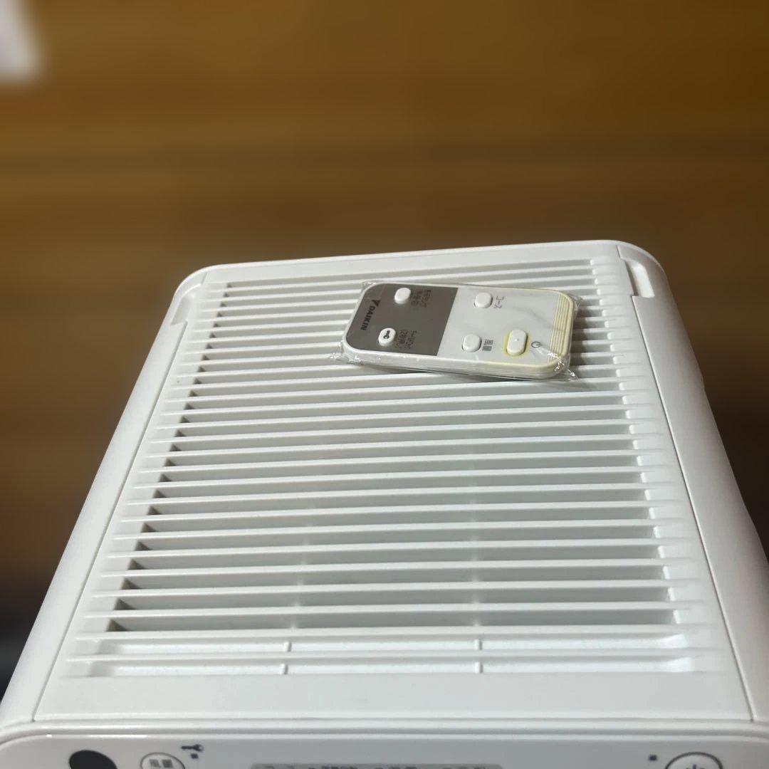 ダイキン 空気清浄機 MC55W-W 花粉 PM2.5 リモコン付　2019年製