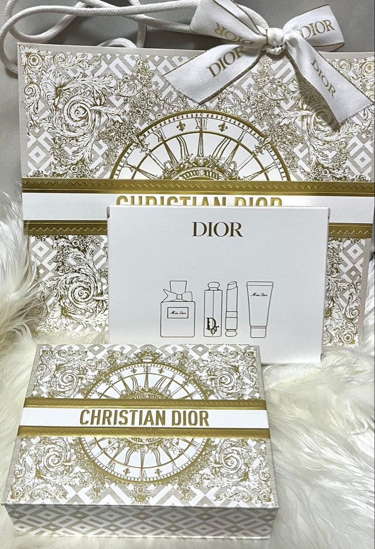 ミスディオール コフレ 新品未使用 袋付 リボン付 ギフト DIOR リップ