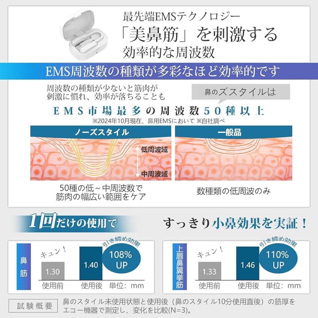 鼻美顔器 鼻 ems 鼻用美顔器 鼻クリップ ノーズクリップ 美鼻 鼻を高く