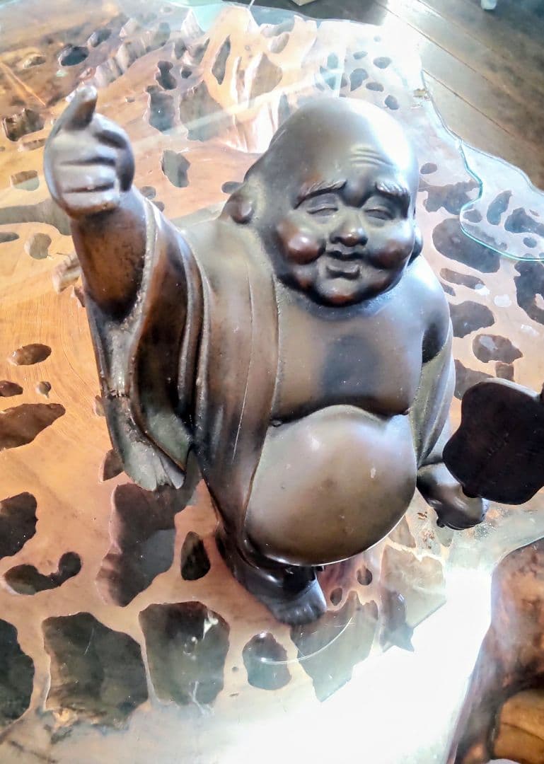 『大切に保管してます』布袋さま／「笑う門には福来る」／縁起物 No.1