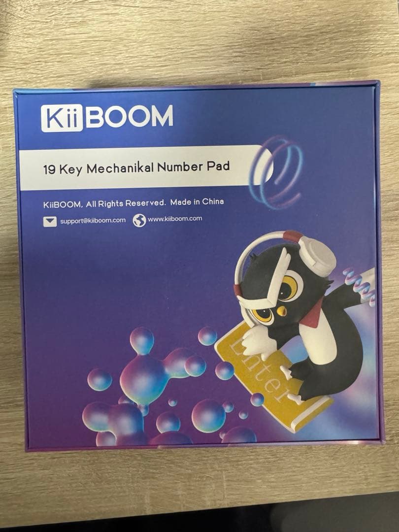 KiiBoom Phantom 21 クリスタル　テンキー