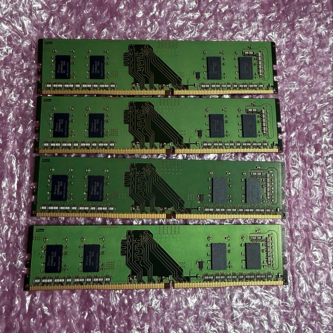 デスクトップ用メモリ DDR4 4GB×4