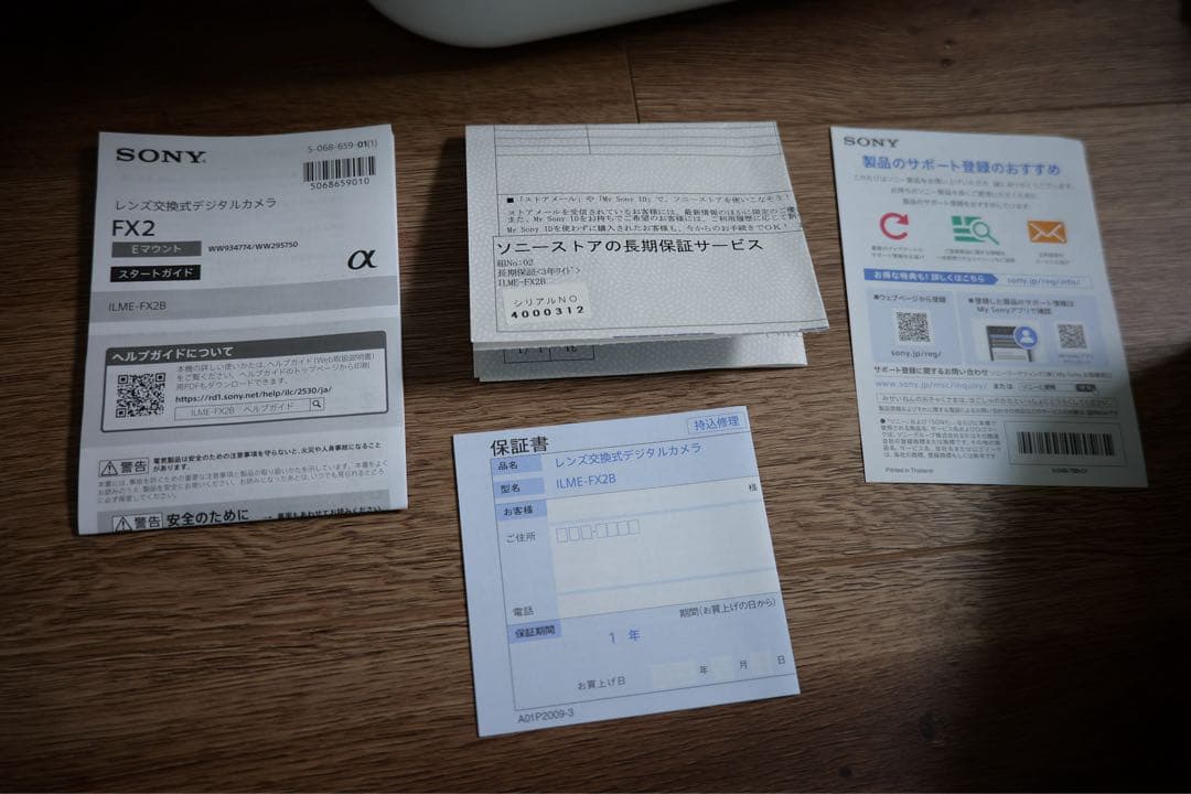 SONY FX2 (ILME-FX2B)保証書付き+ハンドルユニット+リグ